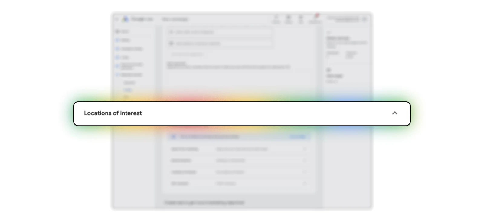 Google Ads locations of interest control inside an AI Max ad group