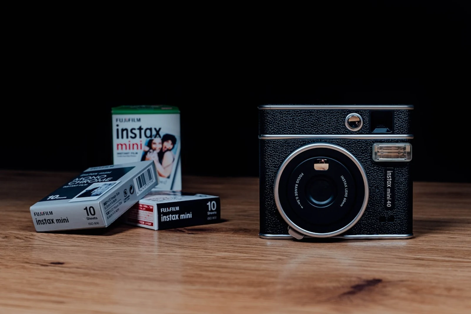 Photography workspace with camera gear and computer — SEO tools setup
